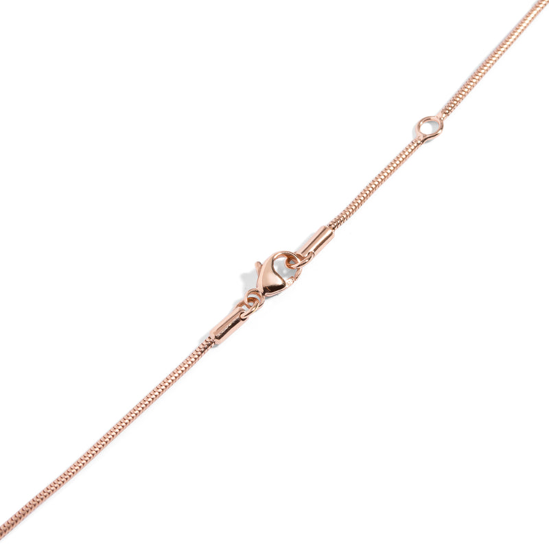 Mini Echo Wave Necklace - Diamonds