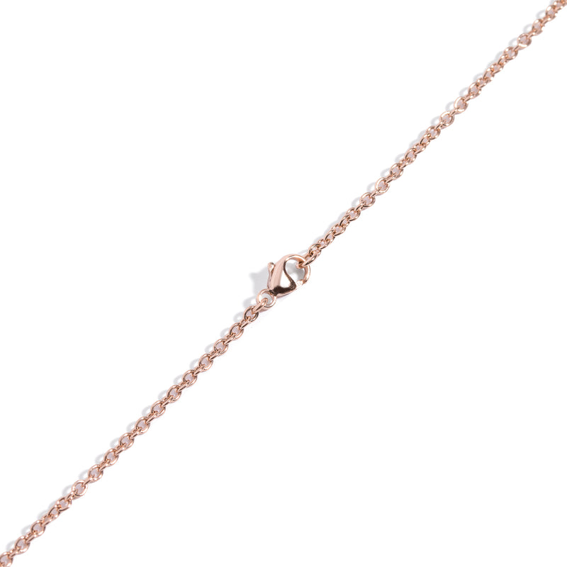 Mini Eternity Coil Necklace - Diamond